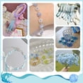 thumbnail image 3 of 3510 cuentas azules de 2 mm para la cintura, cuentas para pulseras de la amistad, cuentas con letras del alfabeto, cuentas 13/0, cuentas pequeñas, mini cuentas., 3 of 9