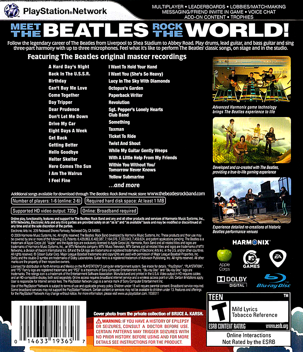 The Beatles Rock Band - PlayStation 3 - image 2 of 26