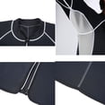 thumbnail image 4 of Traje de sauna de neopreno para hombre - Manga larga y cremallera, entrenador de cintura cómodo SG Sharpla Chaqueta deportiva para hombre, 4 of 8