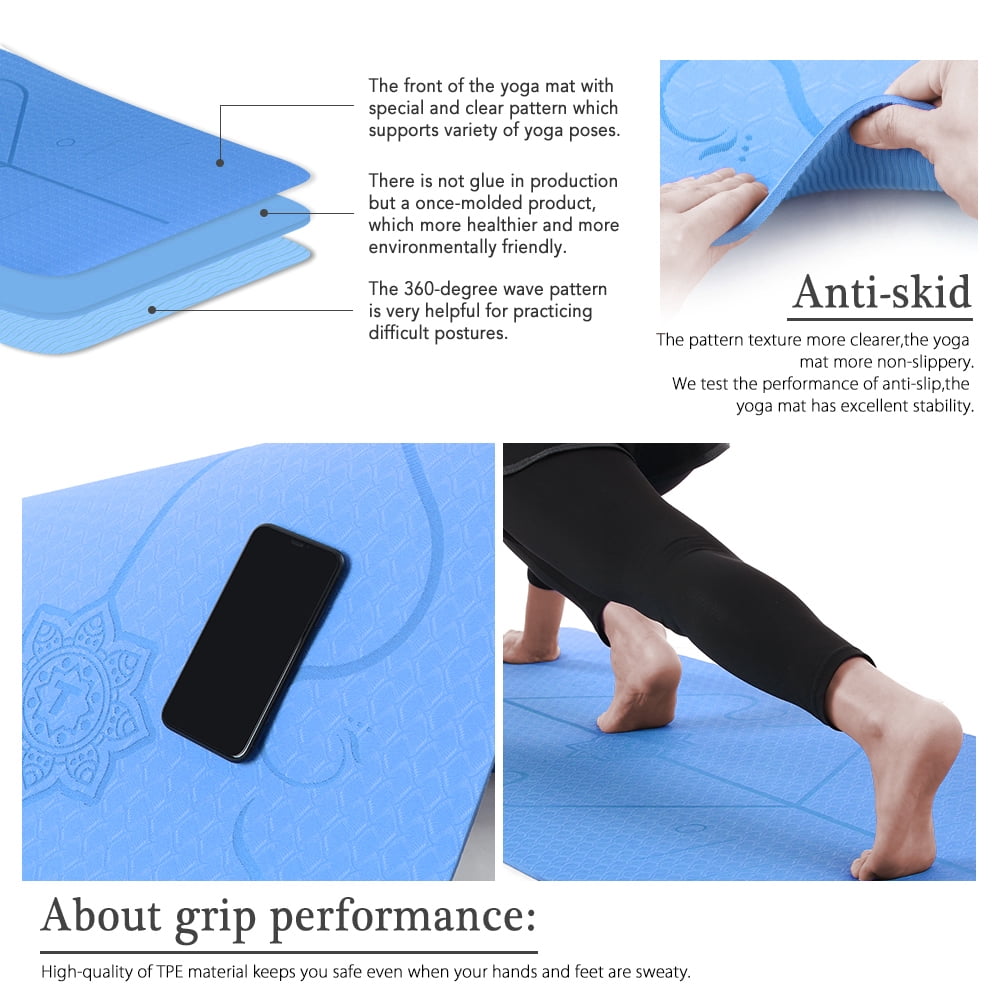360 degree yoga mat