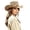 Khaki, variant on Classic Western Cowboy Hat for and Metallic Trim Craftsmanship with Wide Brim and Comfortable Fit for Everyday and Wear Preppy Hat Western Cowboy Hat Men Cowboy Boots Cow Vest Men Girls Cowboy Hats