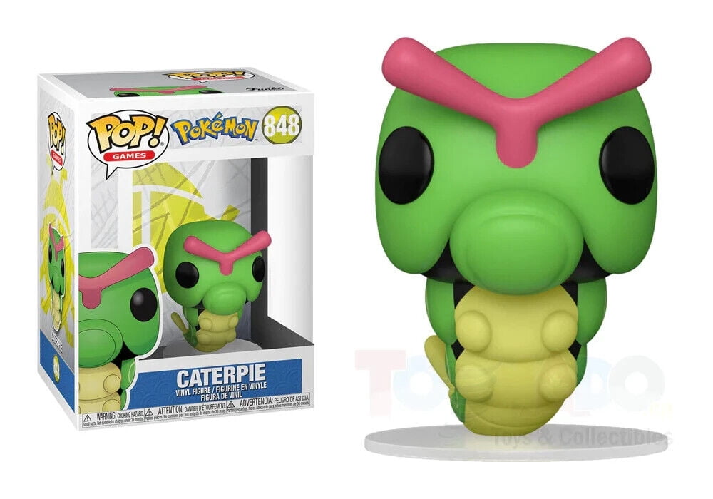 Funko "POP Games": Pokemon - Caterpie Figurine En Vinyle