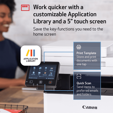 Canon imageCLASS MF455dw - All in One, Wireless, Mobile-Ready Duplex Laser Printer with 3 Year Warranty