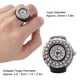thumbnail image 4 of Relaj de Moda Con Anillo de Cuarzo y Diamantes de Imitación para fima y Boda para Niñas, 4 of 7