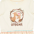thumbnail image 4 of Inktastic I Love My Grandma Girls Toddler Dress, 4 of 5