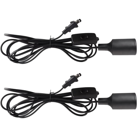 mistyhony Plug in Hanging Light Kit, Retro Hanging Lights with Plug in Cord, E26 E27 Industrial Pendant Light Fixture,9.8FT Cord with On/Off Switch Hanging Lamp for Living Room Bedroom 2 Pack (Black)