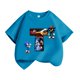 thumbnail image 3 of Nuevas camisetas de Sonics para niños, camisetas de algodón con letras impresas de Anime de la A a la Z, ropa de moda para niños y niñas, camisetas de verano, regalo de cumpleaños, 3 of 5