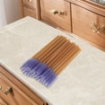 thumbnail image 5 of Unique Bargains 50 Pcs Convenient Eyebrow Brushes for Business Travel Gold Tone Purple Nylon Plastic, 5 of 5