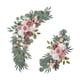 thumbnail image 3 of 2x Arco de boda con flores, letrero de bienvenida, decoración de esquina, flores artificiales para aniversario, 3 of 9