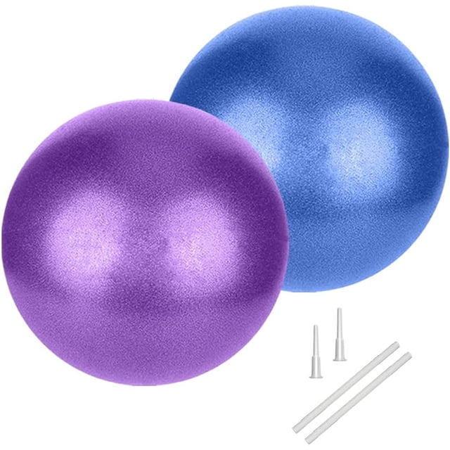 Small Pilates Ball, Therapy Ball, Mini Workout Ball, Core Ball, 9 Inch Small Exercise Ball, Pilates, Yoga, Workout, Bender, Core Training and Physical Therapy, Improves Balance