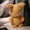 thumbnail image 1 of 10 Styles Sweet Bear Pig Alpaca Fox Dog Plush Toys Cute Animal Dolls Stuffed Soft for Children Girls Birthday Christmas Giftsrabbit20cm Deng Xun unisex, 1 of 2