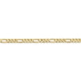 thumbnail image 5 of Leslie 14k Yellow Gold 4.75mm Flat Figaro Chain, 5 of 5