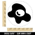 thumbnail image 2 of Egg Cooked Sunny Side Up Self-Inking Rubber Stamp Ink Stamper - Black Ink - Large 1-1/2 Inch, 2 of 7