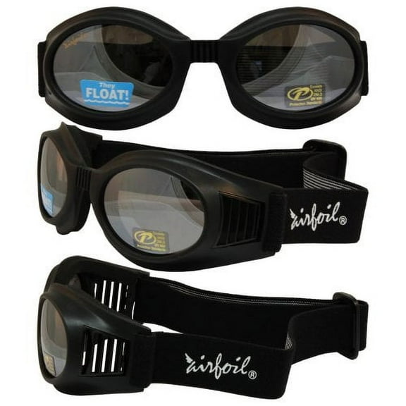 Airfoil 7610 Padded Goggle Kit Black Frame Four Interchangeable Lenses
