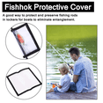thumbnail image 2 of 2025 New! 12Pcs Fishing Lure Wraps, Clear PVC Covers Keeps Safe, Bait Cover Easily See Lures,Fishing, 2 of 7