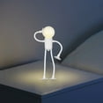 thumbnail image 2 of Changeable Shape Funny Night Light - DIY Desk Lamp with Suction Cup Bendable Design for Bedroom Hallway Kitchen and Festive Christmas Decoration, 2 of 4