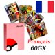 thumbnail image 1 of Cartas de Pokémon francés para niños, juguetes de regalo de Navidad y Año Nuevo, oro, plata, negro, Vmax, GX, Vstar V Fivean unisex, 1 of 2