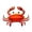 Big red, variant on Tibvox Metal Crab Wall Decor Nautical Hanging Art Decorative Sculpture for Home Garden Patio Pool Bathroom Indoor Outdoor Decor