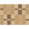 thumbnail image 1 of Ahgly Company Machine Washable Indoor Rectangle Transitional Copper Brown Area Rugs, 8' x 12', 1 of 7