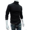 thumbnail image 2 of Men‘s Casual Slim Fit Basic Tops Knitted Thermal Turtleneck Pullover Sweater, 2 of 4