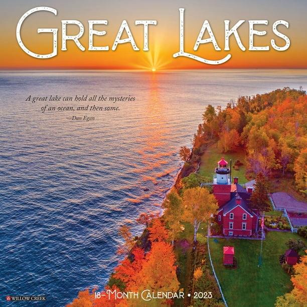 Great Lakes 2023 Wall Calendar - Walmart.com