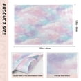thumbnail image 4 of Pastel Clouds Reversible Placemat Non Slip Coffee Mat 18x12 Inch for Dining, Kitchen, Coffee, 4 of 9