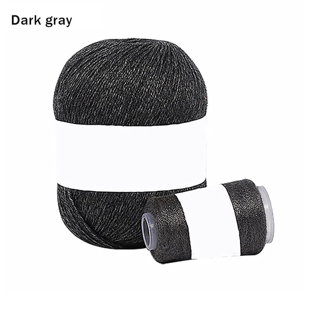 Hilo de tejer Cuerda de tejer mezclada Cordón de macramé grueso para manualidades de ganchillo Cuerda para hacer bricolaje, gris oscuro sidaley HA000409-05B