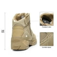 thumbnail image 3 of NORTIV 8 Men's Military Tactical Work Boots Hiking Motorcycle Combat Boots, 3 of 6