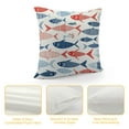 thumbnail image 4 of COMIO Fish Throw Pillow Covers Decorative Pillow Cases Square Cushion Cover for Couch Sofa Bedroom Patio, 4 of 5