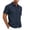 #05 Navy 【Mix, Match & Rotate: Stock Up on Daily Colors】, variant on Men's Solid Casual Dress Shirt Short Sleeve Blouse Button Down Top, Turndown Collar Regular Fit Wrinkle Resistant Office Work Everyday Outfit Essential | JASKFLY,Army Green L