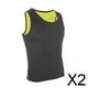 thumbnail image 1 of Chaleco de sauna para fitness,Chaleco de sauna para hombre,entrenador de cintura para fitness,pérdida de peso,Camisa de neopreno para hombre,traje de sauna,entrenador corporal para, 1 of 10
