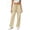 *Beige, variant on VBVC Women's Drawstring High Waist Sweatpants, Casual Loose Joggers For Women , Ladies' Lightweight Y2K Wide Leg Pants with Pockets, Beige , S-2XL
