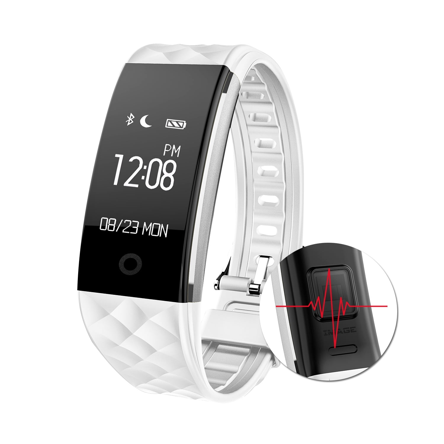 Fitness Tracker Heart Rate Monitor Activity Health Tracker Waterproof