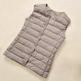 thumbnail image 6 of Women's Vests Lightweight Vest for Women Plus Size Fashion Winter Warm Coat Solid Tops Jackets, 6 of 9