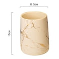 thumbnail image 2 of Taza de enjuague bucal para pareja, taza de cepillado ligera de lujo, taza de enjuague bucal de cerámica para el hogar, 2 of 5