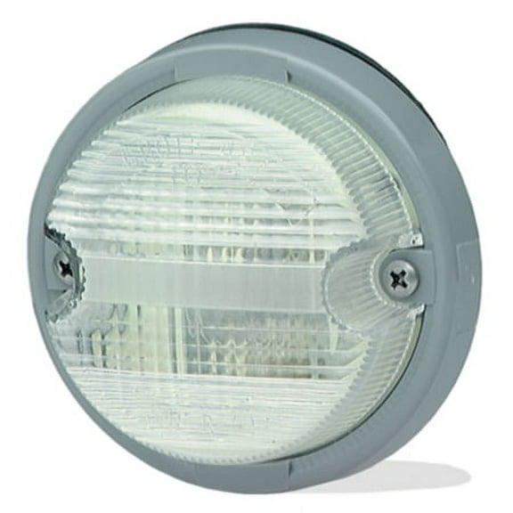 Grote OE-Style Dual-System Backup Light, Gray Bezel, Clear