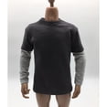 thumbnail image 4 of JWQFBC 1/6 Dark Gray Long Sleeve T-shirt Top Clothes Accessory For 12'' Male Figure, 4 of 7