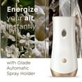 Glade Automatic Spray Refill 1 CT, Elegant Amber & Oud, 6.2 OZ. Total