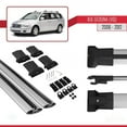 thumbnail image 5 of Compatible with Kia Sedona 2 (VQ) 2006-2012 FLY Model Car Roof Rack Cross Bar Grey Aluminium 2 Bars, 5 of 7