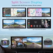 Carpuride 11.25 Wireless Android Auto Adapter Carplay Dash Cam With Bluetooth Car screen（W125A）