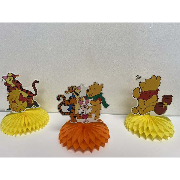 Winnie Pooh Party Theme Decoration 6pc Centerpieces Decoration Party Babyshower