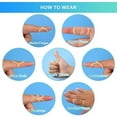 thumbnail image 6 of Oval Finger Splint, Finger Support Trigger Finger Splint Finger Straightener Brace For Thumb Middle Pinky or Ring Finger (3,4,5,6,7 Sizes), 6 of 6