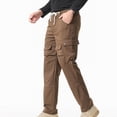 thumbnail image 4 of Men'S Tactical Pants Ripstop Stretch Water Resistant With Multi-Pockets Cargo Work Pants Military Hiking Outdoor, 4 of 9