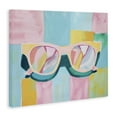 thumbnail image 3 of Stupell Industries Blocked Pastels & Sunglasses Fashion Painting Wrapped Canvas Canvas Art Print Wall Art, 30 x 24, 3 of 7