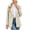Beige, variant on Xinsrenus Women’s Loose Suit Jacket Basic Solid Color Lapel Button front Blazer Versatile Business Work Uniform