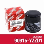 (2 pack) Toyota Genuine Parts Engine Oil Filter, 90915-YZZD1 - Weight 0.6 Pound