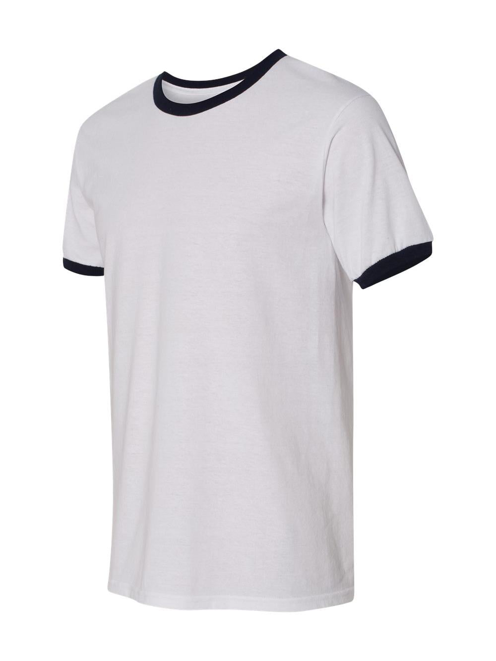 Gildan - DryBlend Ringer T-Shirt - 8600 - Walmart.com