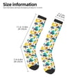 thumbnail image 2 of Sikiie Cute tractor and vehicle Knee Socks, High Socks Long Stretchy Sock Women Knee High Stocking, Long Socks for Women, 2 of 6