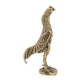 thumbnail image 1 of Figura decorativa de escritorio hecha a mano, escultura artística, colección de decoración, estatua de latón, estatua de pollo para sala de estar, 1 of 9