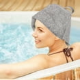 WAXIAYU Felt Sauna Hat Thick Sauna Hat Water Absorbent Sauna Hat